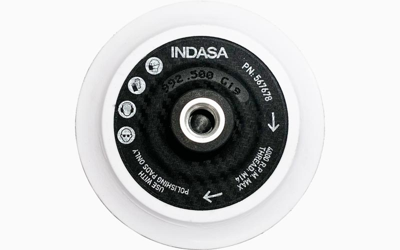 INDASA Abrasives Polishing Backing Pad 125mm